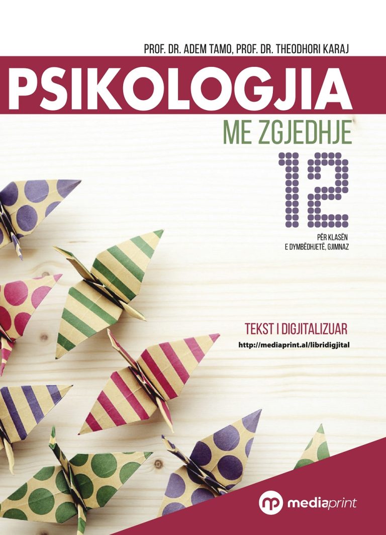 Psikologjia 12 Me Zgjedhje – Media Print