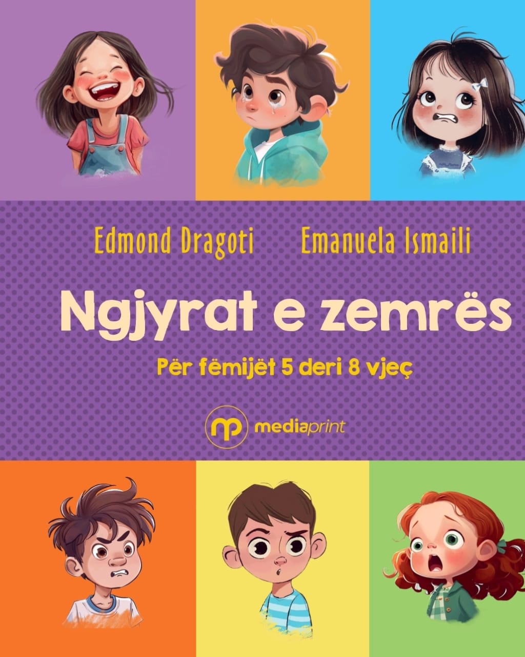 Ngjyrat e zemrës - Edmond Dragoti - Cover